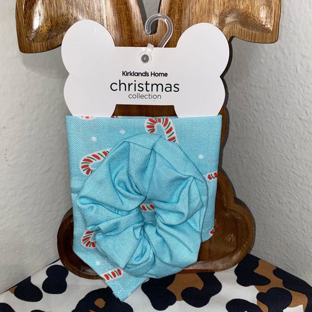 CHRISTMAS DOG BANDANNA & SCRUNCHIE SET